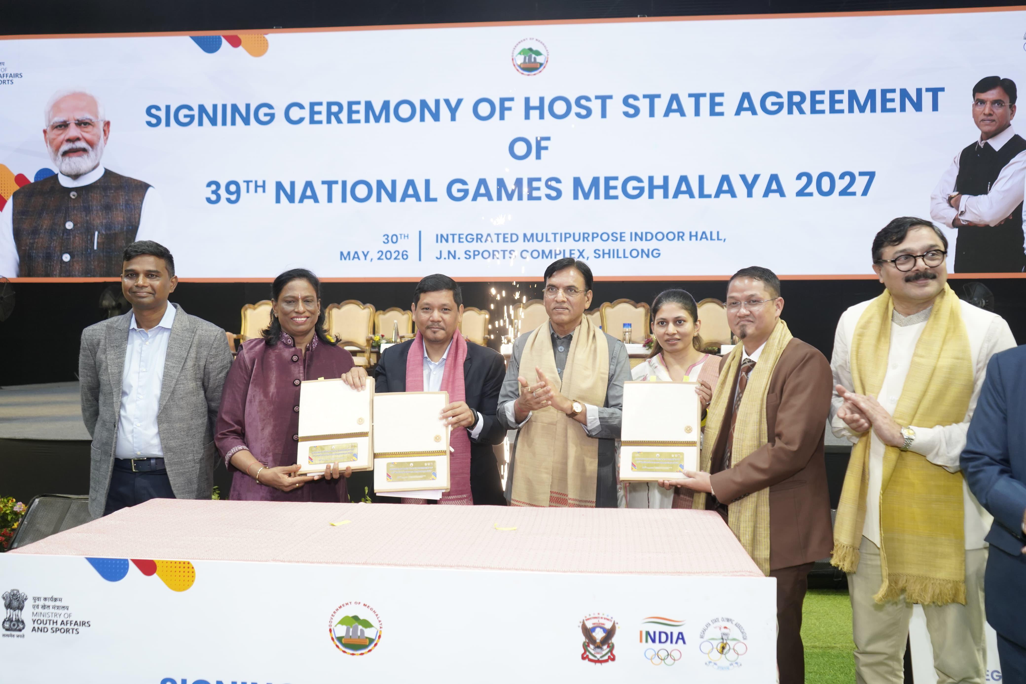 National Games 2027 in Meghalaya Will Set New Benchmark: Dr Mansukh Mandaviya; ₹150-Crore High-Altitude Training Centre Announced in Meghalaya